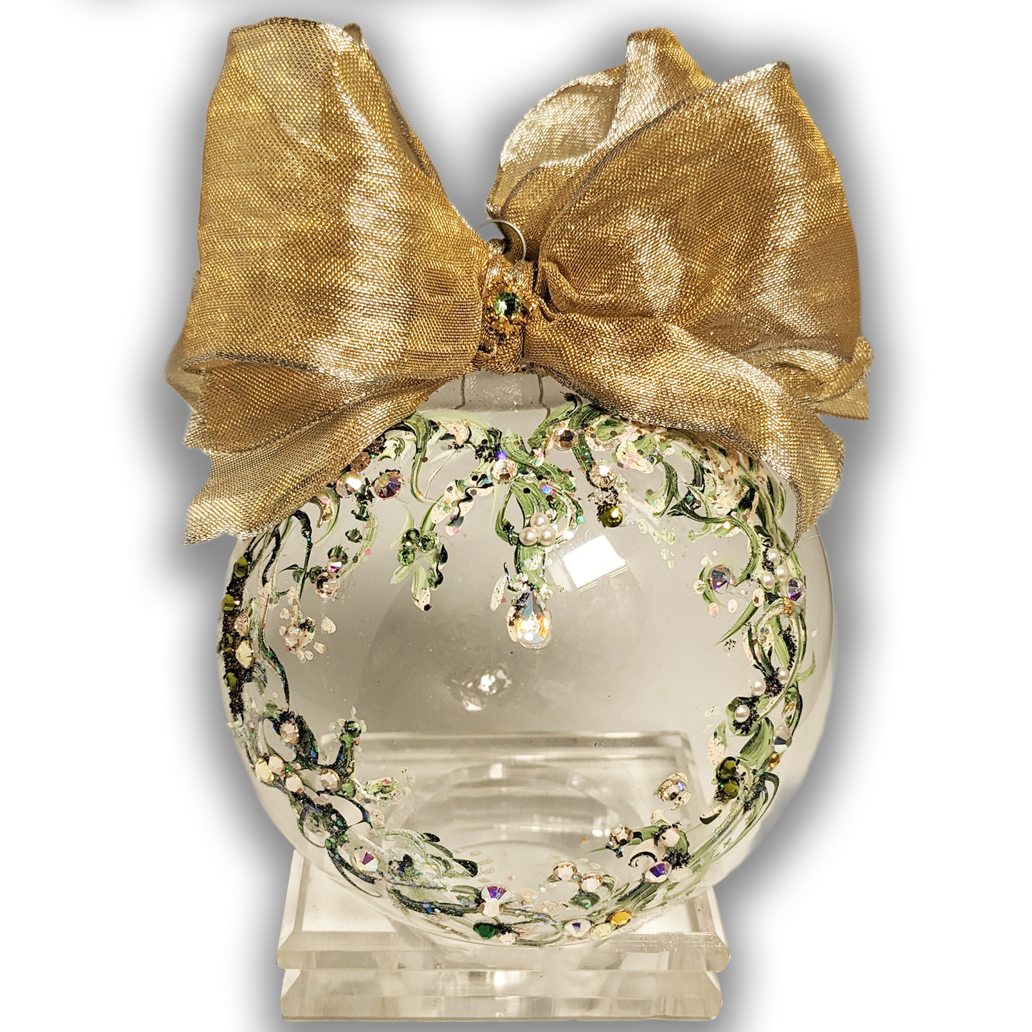 4.75" FLORAL HEART