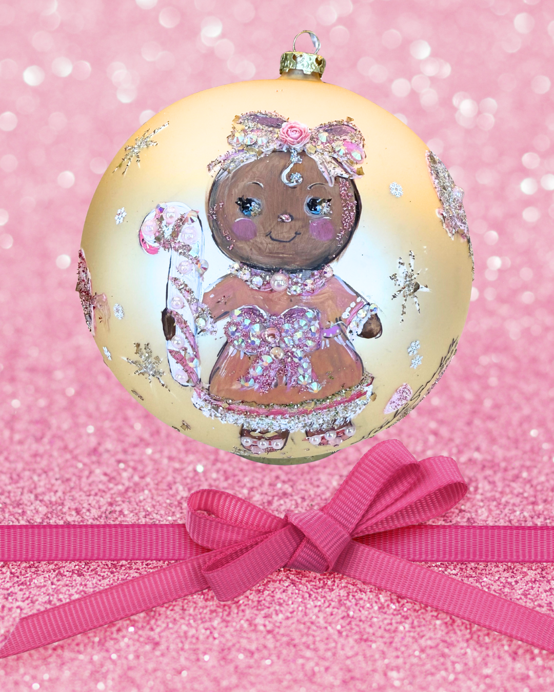 6" - CANDY BLUSH GINGERBREAD