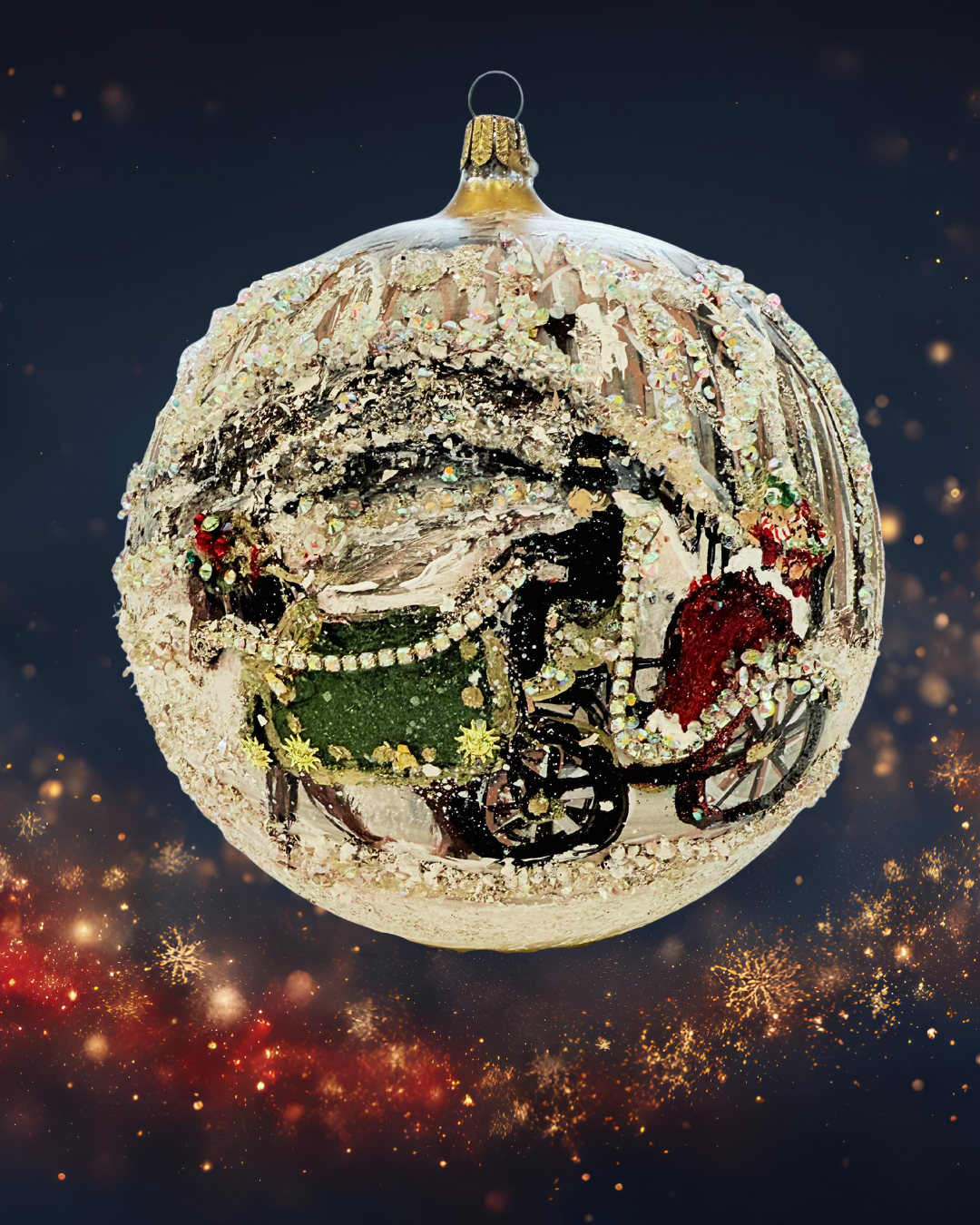 6" - WINTER CARRIAGE RIDE