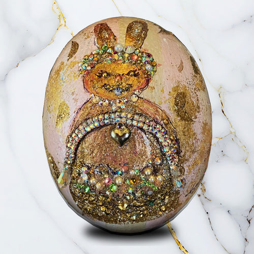 Ostrich Easter Egg