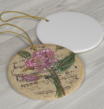 Load image into Gallery viewer, Natalie Sarabella 3.5” Ceramic Disc Ornaments