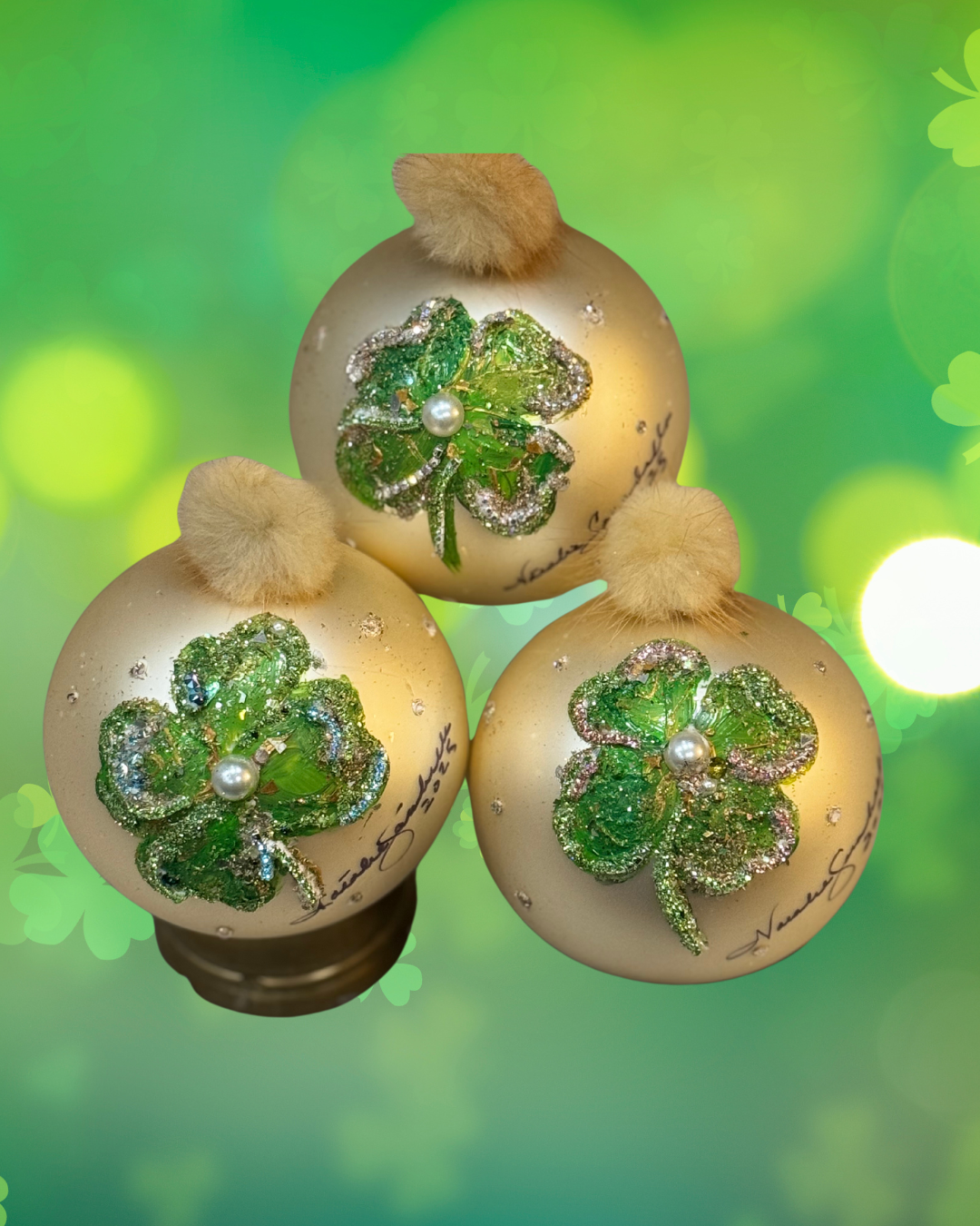 4" - LUCKY CHARM CLOVER