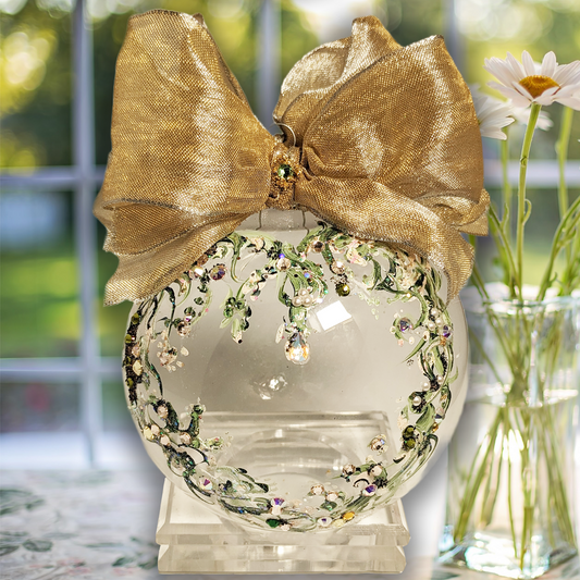 4.75" FLORAL HEART
