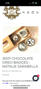 JEEP BADGES - NATALIE SARABELLA