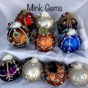 MINK TOPPED GEM - Select Sizes