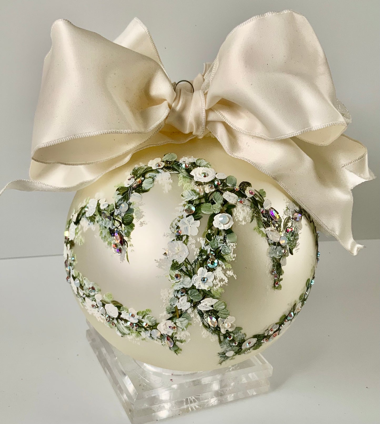 6" FLORAL HEARTS