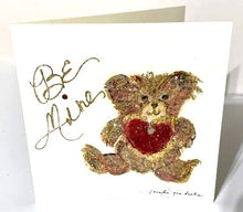 Load image into Gallery viewer, BE MINE BEAR CARD