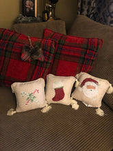 Load image into Gallery viewer, HAND PAINTED CHRISTMAS PILLOWS
