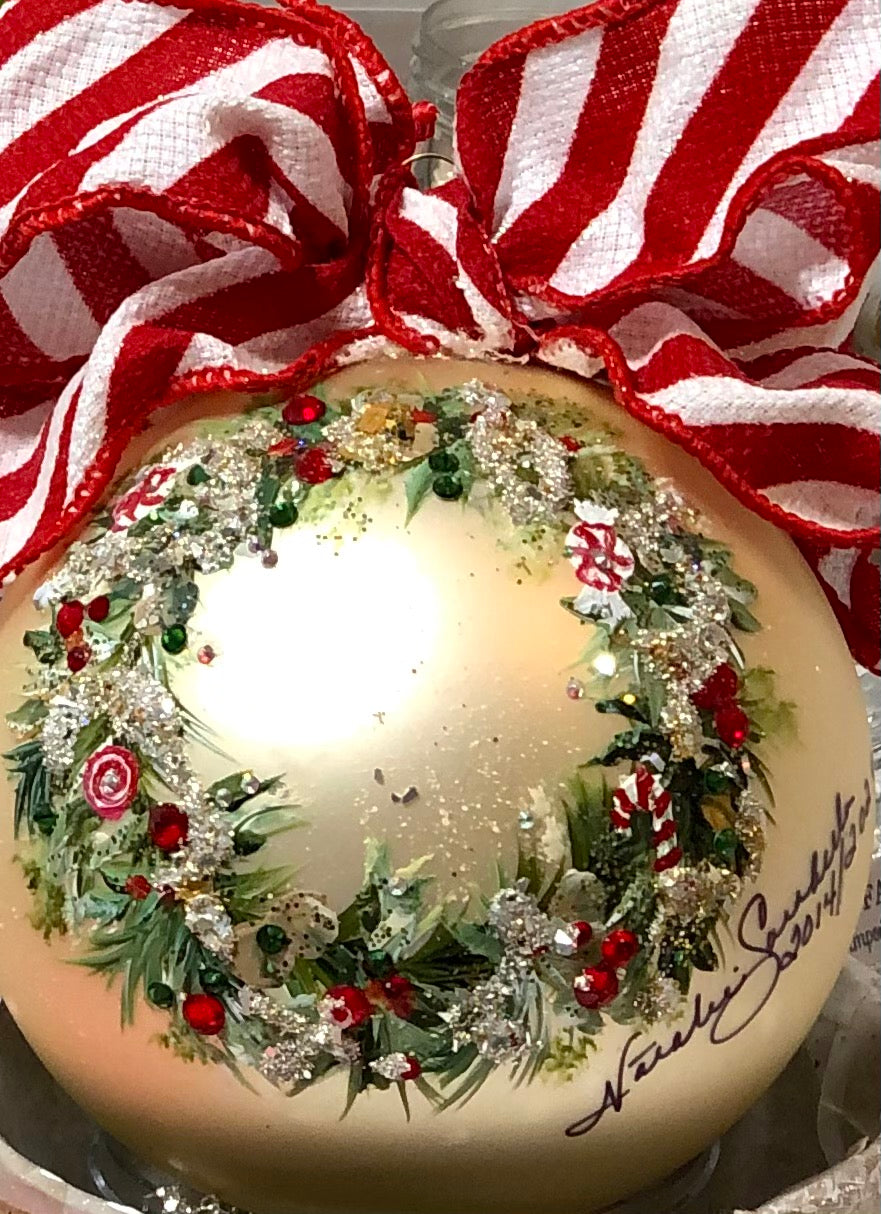 PEPPERMINT WREATH - Select Sizes