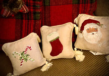 Load image into Gallery viewer, HAND PAINTED CHRISTMAS PILLOWS